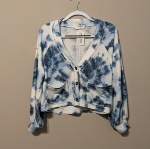 Zenana Tie dye Cardigan NWT